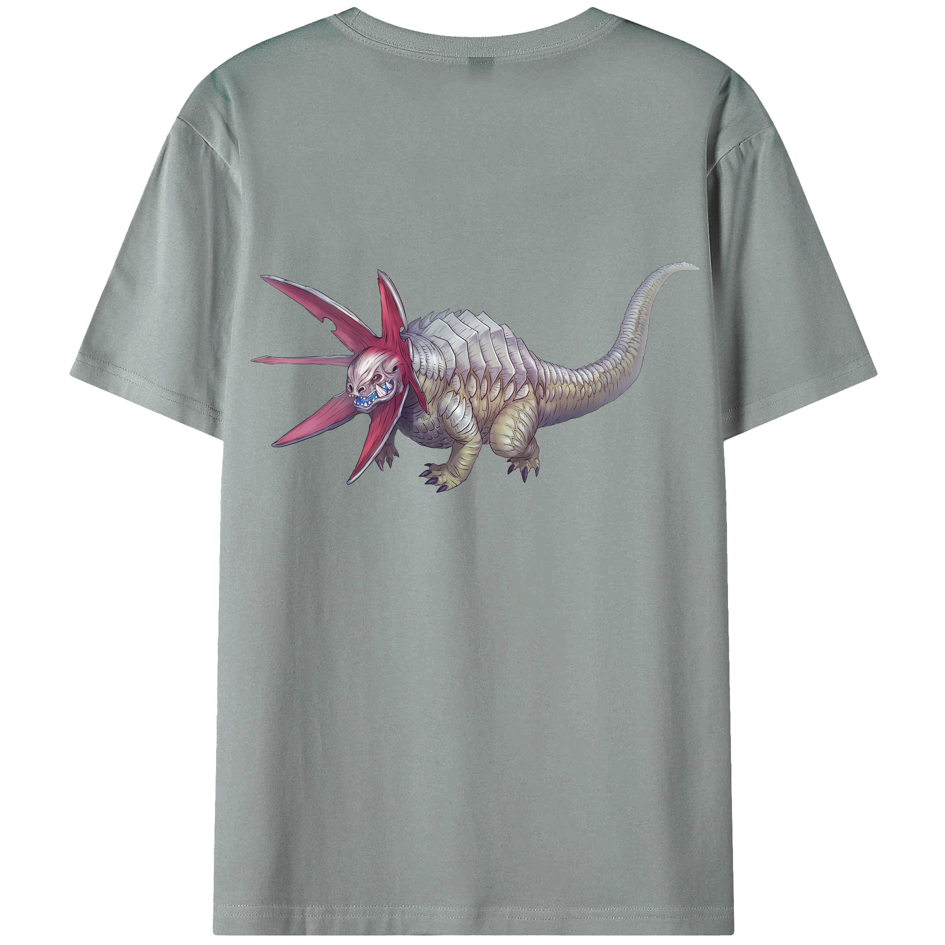 （画像用） ウルトラマン Ultraman 綿100％ メンズ半袖Tシャツ（バックプリント） 通気性